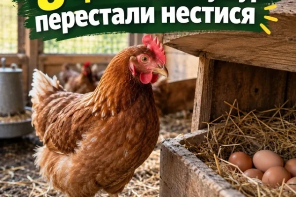 Кури перестали нестися: 8 причин і чесна відповідь, коли яйця повернуться, а коли — ні